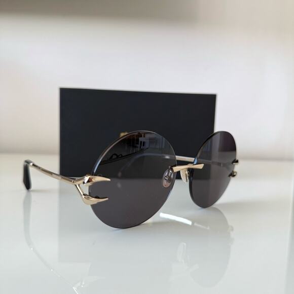 NWT!!! Roberto Cavalli women sunglasses SRC006 Authentic Retail 590$ - Picture 2 of 9